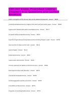 OST-247 Exam- Procedure Coding - Chapters 9-11 Questions and Correct Answers&period;