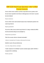 EDF 6226 Final Exam Questions with Verified &NewLine;Correct Answers 