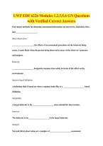 BUNDLE OF EDF 6226  QUESTIONS WITH VERIFIED COORRECT ANSWERS