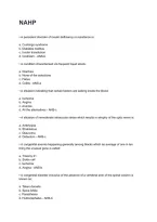 NAHP 2027&sol;2028 &ndash; Complete Exam  with Verified Questions and Answers&NewLine;
