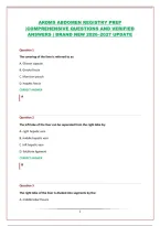 Ardms Abdomen Registry Prep &NewLine;&vert;Comprehensive Questions And Verified &NewLine;Answers &vert; Brand New 2026&ndash;2027 Update 