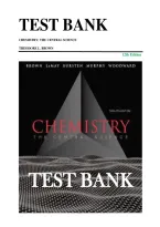 Chemistry&colon; The Central Science&comma; 12th Edition by Theodore L&period; Brown&comma; H&period; Eugene LeMay Jr&period;&comma; Bruce E&period; Bursten&comma; Catherine J&period; Murphy&comma; and Patrick M&period; Woodward &ndash; Complete Test Bank Questions and Answers