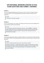 Vati Maternal Newborn Updated Actual&NewLine;Exam Questions And Correct Answers