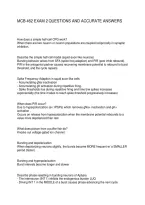 Mcb 462 Exam 2 Questions And Accurate Answers