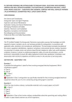 Fe-Certified Portable Fire Extinguisher Technician Exam&ndash; Questions And Answers &vert;&NewLine;Verified And Well Detailed Answers &vert; Plus Rationales &vert; Download And Pass &vert; Latest&NewLine;Exam Update 2026&sol;2027 &ndash; Questions And Answers &vert; Verified And Well Detailed Answers&NewLine;&vert; Plus