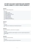 Utk Mgt 202 Exam 3 Questions And Answers&NewLine;Solved Correctly Latest Update Graded A&plus;