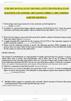 CCBC BIO 110 Final Exam &ndash; Biology Practice Questions and Answers Study Guide