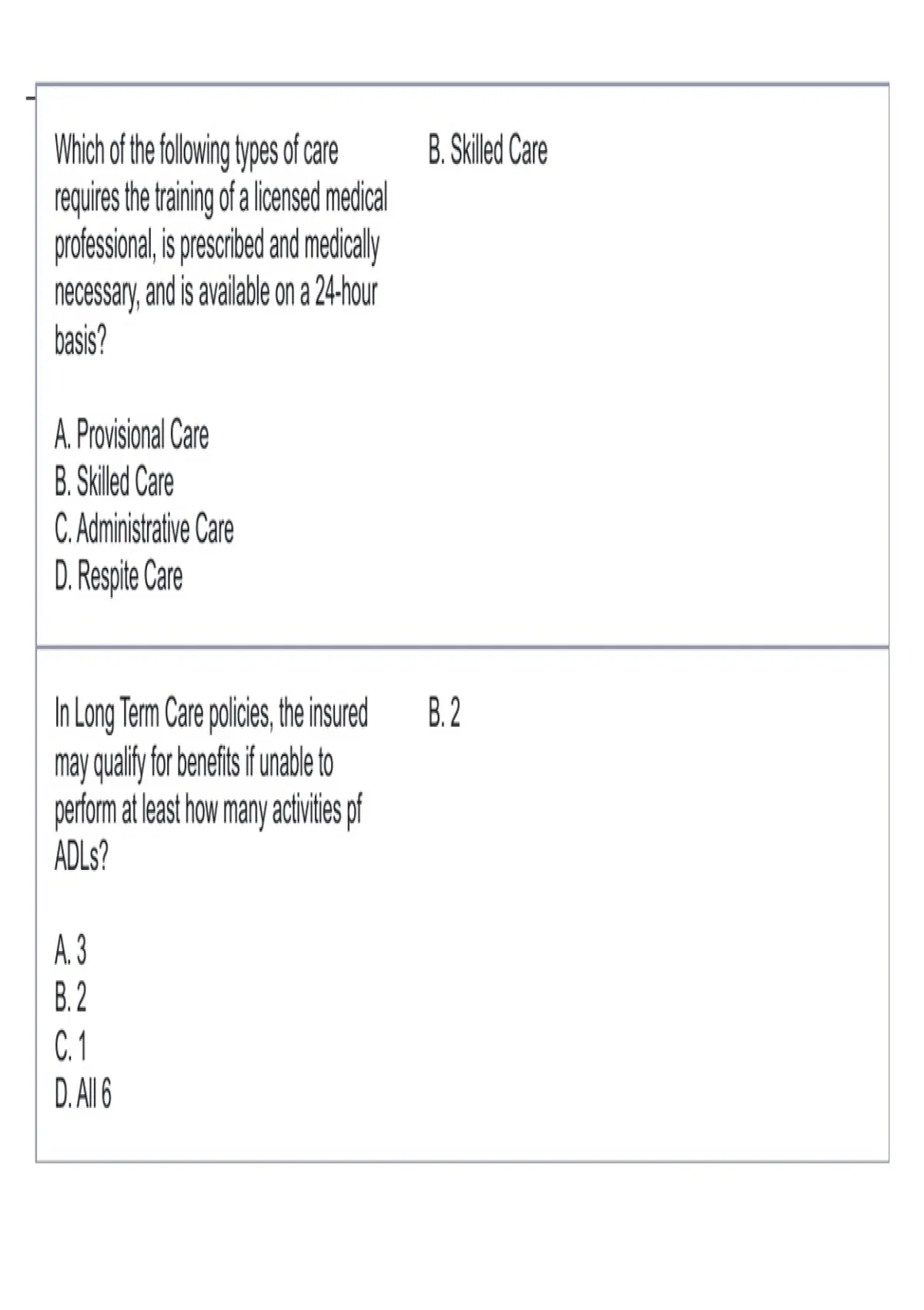 Medicare Long-Term Care (LTC) Nursing Exam – Practice Questions and ...