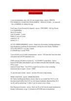 ANCC PMHNP Exam Prep Questions and Answers Already Passed A GUARANTEED