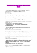 Arizona MPJE Complete Questions and Verified Answers