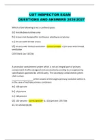  UST Inspector Exam Questions and Answers 2026&sol;2027 Study Guide
