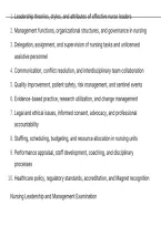 Nursing Leadership and Management Examination QUESTIONS AND CORRECT ANSWERS WITH DETAILED RATIONALES&period;pdf&NewLine;&NewLine;