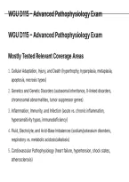 Wgu D115 &ndash; Advanced Pathophysiology Exam Questions And Correct Answers With Detailed Rationales&period;pdf&NewLine;&NewLine;