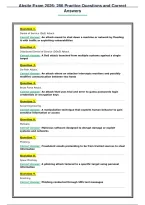 Absite Exam 2026&colon; 286 Practice Questions and Correct&NewLine;Answers
