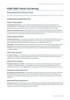NURS 26367 Family Care Nursing Comprehensive Final Practice Exam &lpar;PDF&rpar; &vert; 2026&ndash;2027 &vert; Sheridan College