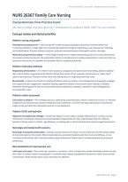 NURS 26367 Family Care Nursing Comprehensive Final Practice Exam &lpar;PDF&rpar; &vert; 2026&ndash;2027 &vert; Sheridan College