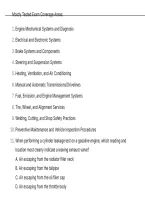 Red Seal Automotive Service Technician Exam QUESTIONS AND CORRECT ANSWERS WITH DETAILED RATIONALES&period;pdf&NewLine;&NewLine;