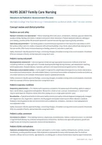 NURS 26367 Family Care Nursing&colon; Newborn & Pediatric Assessment Review &lpar;PDF&rpar; &vert; 2026&ndash;2027 &vert; Sheridan College