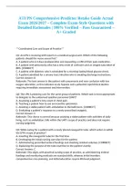  ATI PN Comprehensive Predictor Retake Guide Actual Exam 2026&sol;2027 &ndash; Complete Exam-Style Questions with Detailed Rationales &vert; 100&percnt; Verified &ndash; Pass Guaranteed &ndash; A&plus; Graded