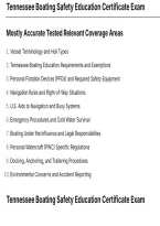 Tennessee Boating Safety Education Certificate Exam QUESTIONS AND CORRECT ANSWERS WITH DETAILED RATIONALES&period;pdf&NewLine;&NewLine;