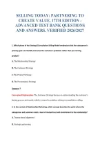 Selling Today Exam Bundle Questions With Verified Answers