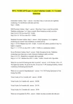 Mvu Nurs 629 Exam 3 Questions And Answers Latest Solution Guide Verified Latest Update