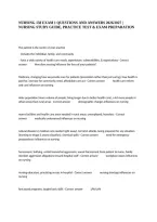 Nursing 150 Exam 1 Questions And Answers 2026&sol;2027 &vert; Nursing Study Guide&comma; Practice Test & Exam Preparation