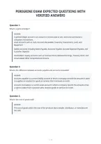 Peregrine Exam Expected Questions With&NewLine;Verified Answers&NewLine;