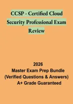 CCSP Certified Cloud Security Professional Exam Review &vert; ISC2 Certification Study Guide and Practice Questions