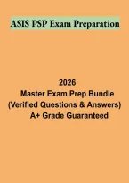 ASIS PSP Exam Preparation Study Guide &vert; Physical Security Professional Practice Questions and Certification Review