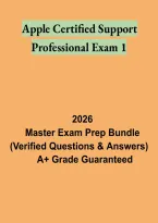 Apple Certified Support Professional Exam 1 Study Guide &vert; Apple Technical Support Practice Questions and Certification Prep
