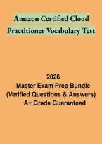 Amazon AWS Certified Cloud Practitioner Vocabulary Test &vert; CLF-C02 Key Terms and Exam Preparation