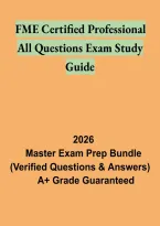 FME Certified Professional Exam Study Guide &vert; All Questions&comma; Practice Test and Certification Prep