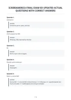 Scribeamerica Final Exam Ed Updated Actual&NewLine;Questions With Correct Answers&NewLine;