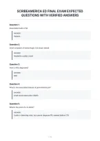 Scribeamerica Ed Final Exam Expected&NewLine;Questions With Verified Answers