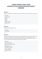Scribe America Final Exam&NewLine;Updated Actual Questions And Correct&NewLine;Answers