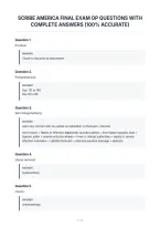 Scribe America Final Exam Op Questions With&NewLine;Complete Answers &lpar;100&percnt; Accurate&rpar;&NewLine;