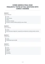 Scribe America Final Exam&NewLine;Frequently Tested Actual Questions With&NewLine;Correct Answers&NewLine;