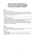 Practice Nurs 5433 Module 3-4&NewLine;Latest Actual Exam With Verified&NewLine;Questions & Correct Answers