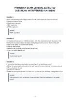 Primerica Exam General Expected&NewLine;Questions With Verified Answers&NewLine;