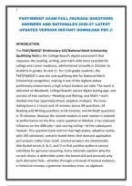 Psat-Nmsqt Exam Full Package Questions Answers And Rationales 2026-27 