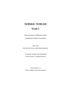NURS 618 Exam 1 Pharmacokinetics Medication Safety Actual 2026&sol;2027 with Detailed Rationales &vert; Complete Exam-Style Questions &vert; Pass Guaranteed &ndash; A&plus; Graded&NewLine;&NewLine;