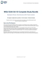 WGU D236 OA V2 Complete Pathophysiology Exam Prep Package Deal 2026&sol;2027 &ndash; Practice Test Bank&comma; Study Guide & 600&plus; Practice Questions with Answers and Detailed Rationales
