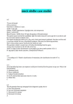 mock nbdhe case studies Answered