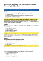 WGU D075 OA Practice Test Exam PDF &ndash; Questions & Detailed Answers &vert; Updated Exam Bank