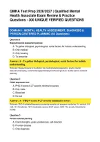QMHA Test Prep 2026&sol;2027 &vert; Qualified Mental Health Associate Exam Review & Practice Questions