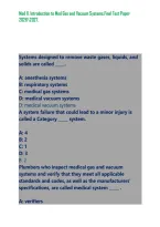 Mod 11&period; Introduction to Med Gas and Vacuum Systems&period;Final Test Paper 20262027&period;&NewLine;