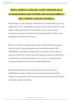 BIO 152 Module 3 Study Guide &vert; Biology Exam Review & Practice Questions