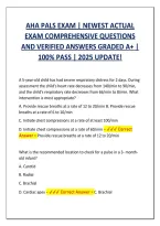 AHA PALS Certification Exam Study Guide &vert; Pediatric Advanced Life Support Review & Practice Questions