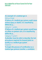 Intro to Medical Gas and Vacuum Systems&period;Final Test Paper 20262027&period;&NewLine;